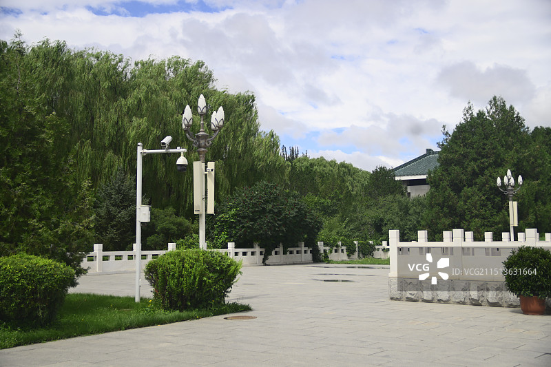 呼和浩特乌兰夫纪念馆图片素材