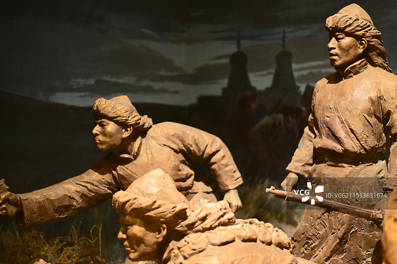 呼和浩特乌兰夫纪念馆图片素材