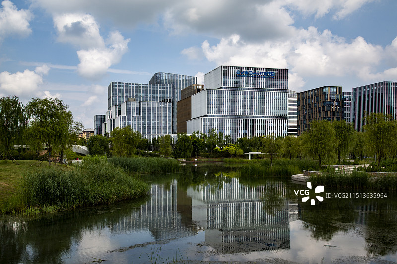 雄安新区中关村科技园主体建筑图片素材