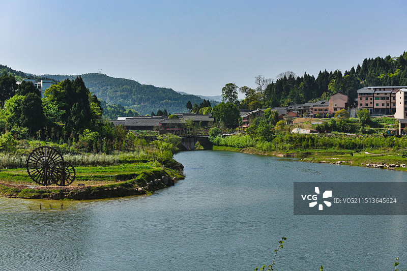 广元市昭化区柏林古镇图片素材