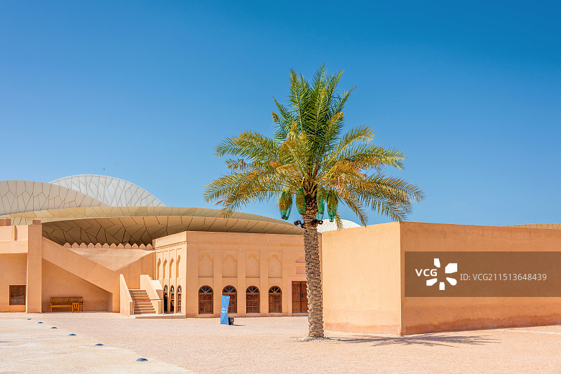 亚洲中东卡塔尔多哈国家博物馆图片素材