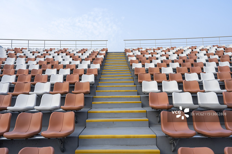 体育场座椅座席襄阳全民体育运动中心建筑风光图片素材
