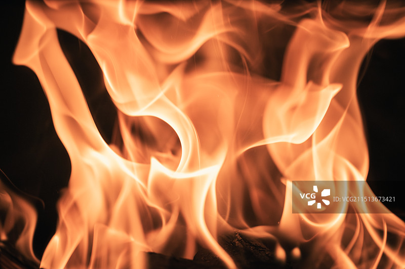 火焰熊熊烈火燃烧图片素材