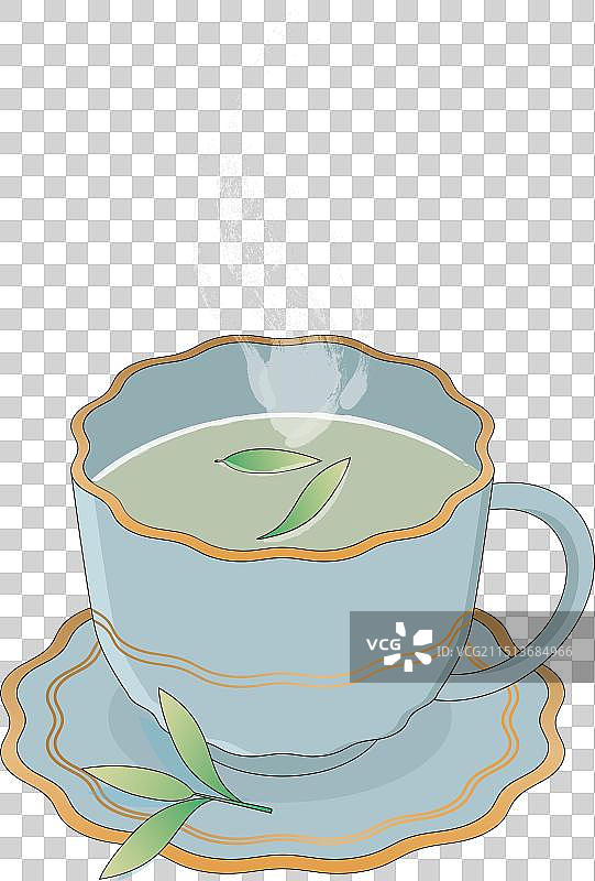 一杯清茶图片素材