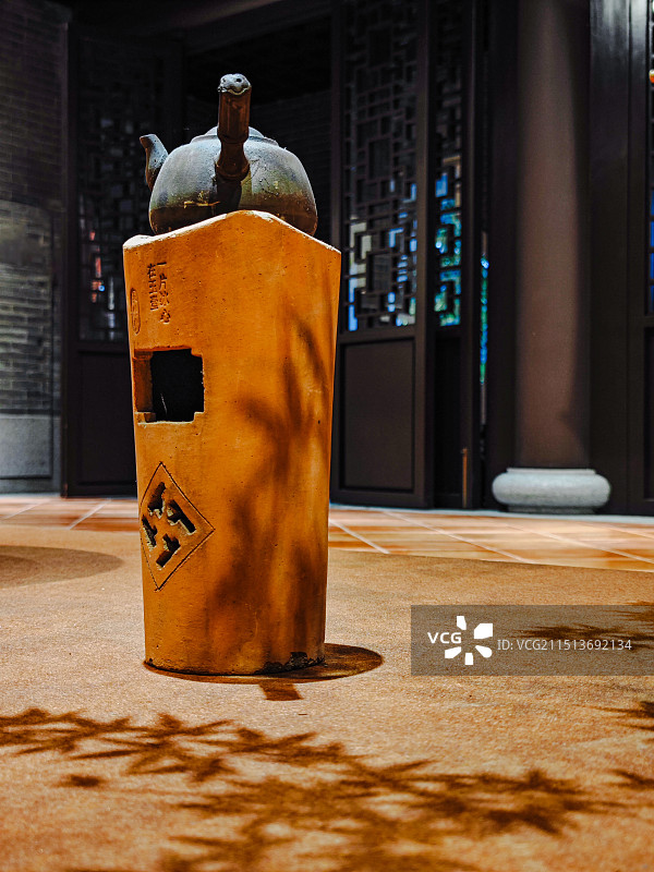 煤炉与茶煲图片素材