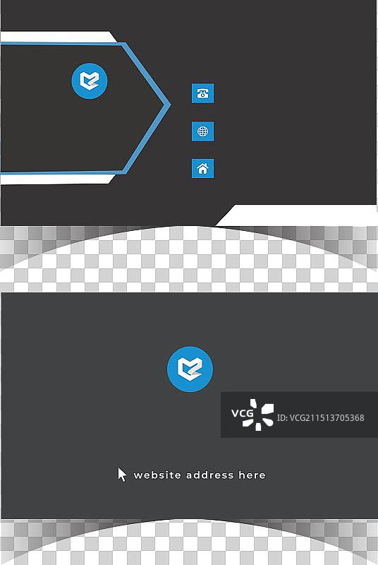 企业名片模板设计图片素材