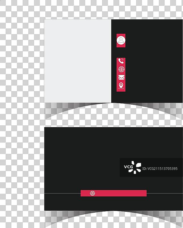 企业名片模板设计图片素材