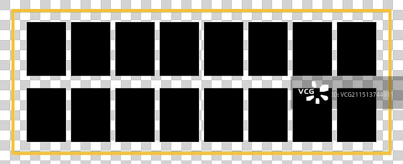 “碳零”字样的橙色LED banner图片素材