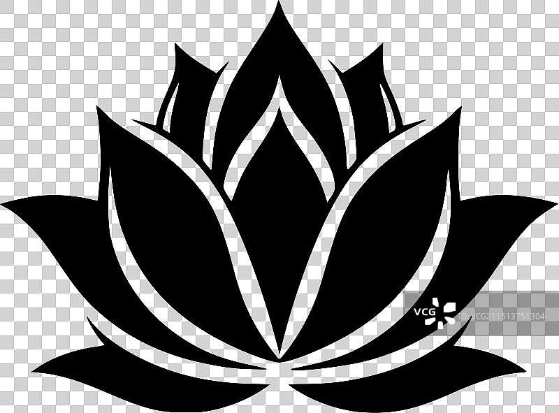 高品质莲花Logo图片素材