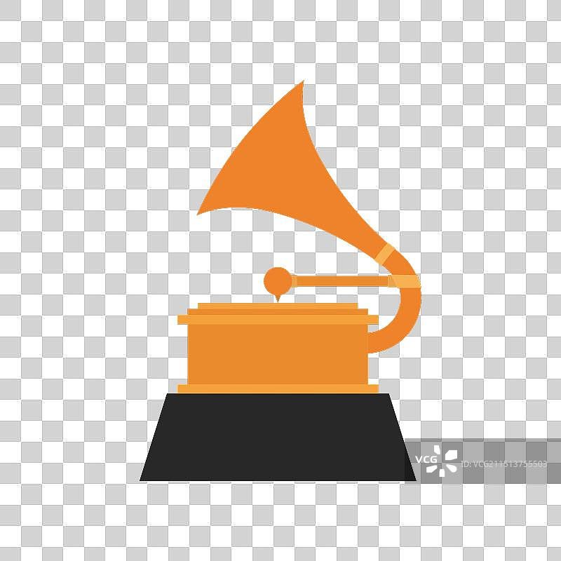 格莱美奖图标：格莱美奖奖杯图片素材