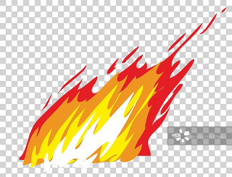 燃烧的篝火图片素材