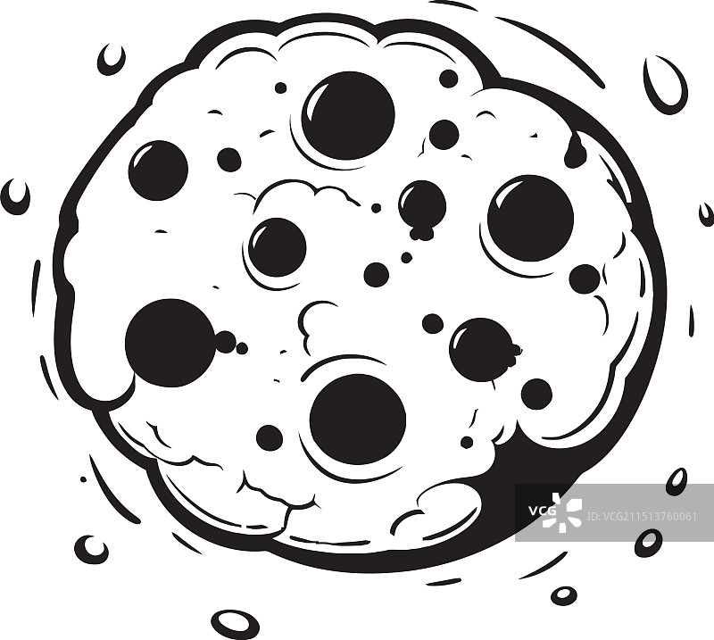 美食饼干图案设计图片素材