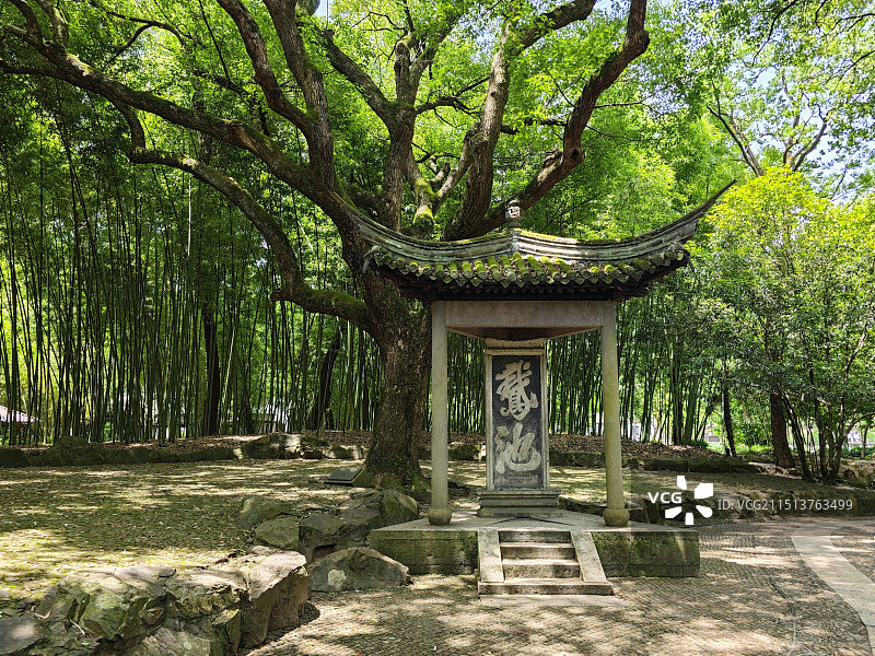 绍兴兰亭景区图片素材