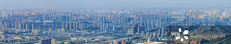 航拍东西湖区城市建筑风光图片素材