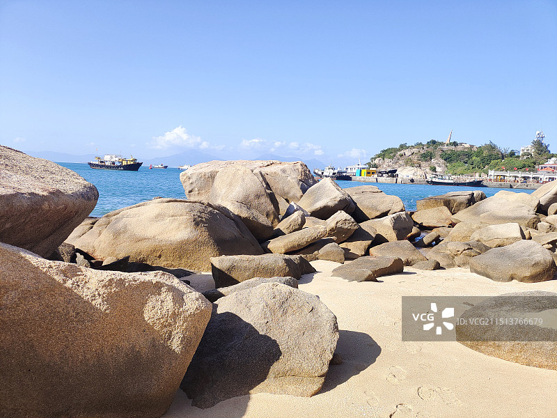 外伶仃岛图片素材