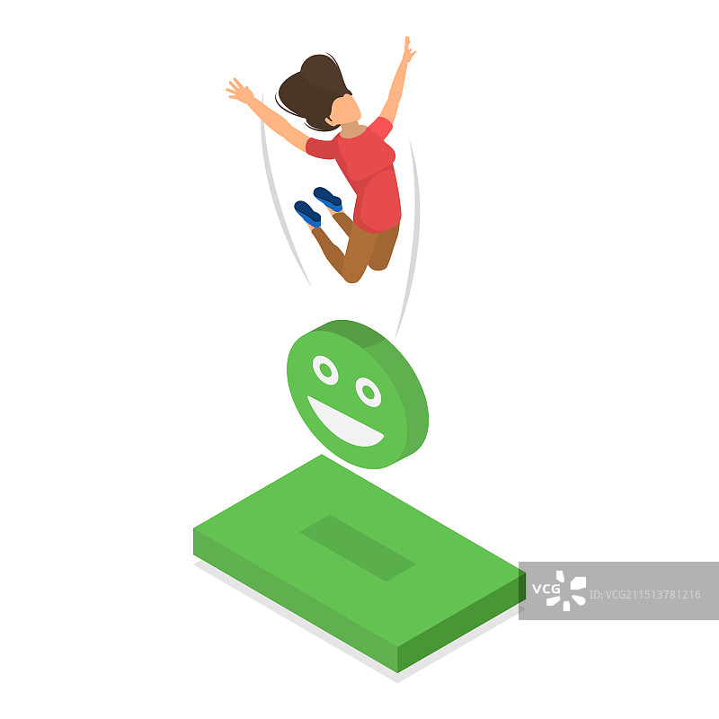 2.5D扁平风情景元素图片素材