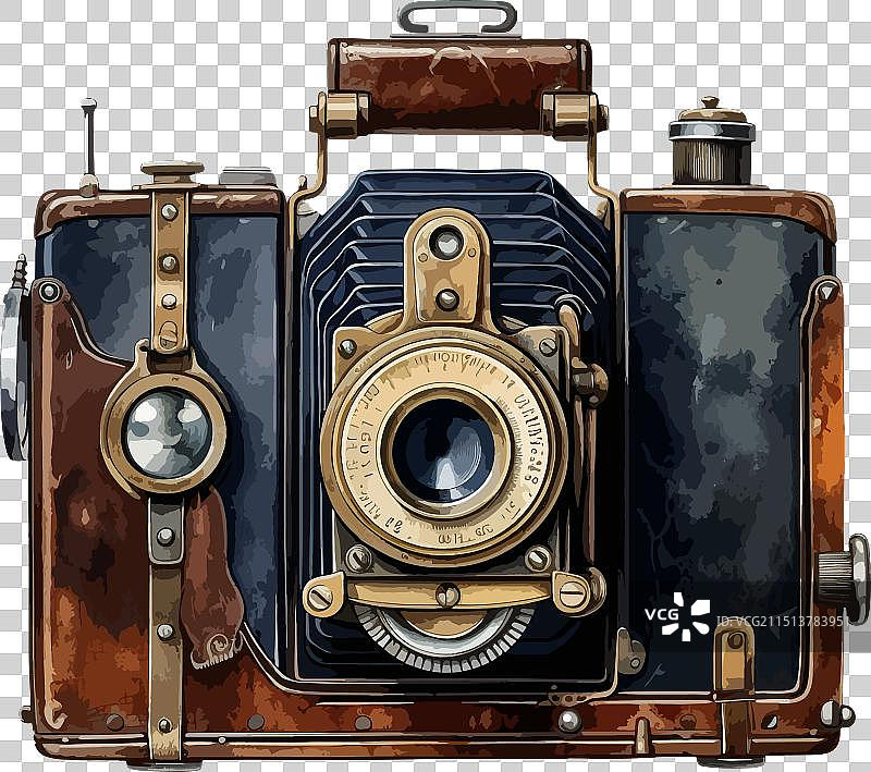 复古相机剪贴画图片素材