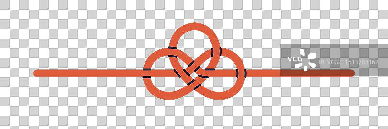 日本水引绳结工艺图片素材