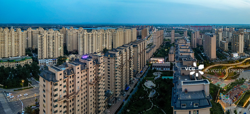 公主岭市 公主大街 响铃公园 文化体育中心 华生购物图片素材