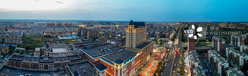 公主岭市 公主大街 响铃公园 文化体育中心 华生购物图片素材