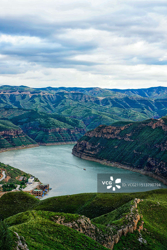 黄河老牛湾图片素材