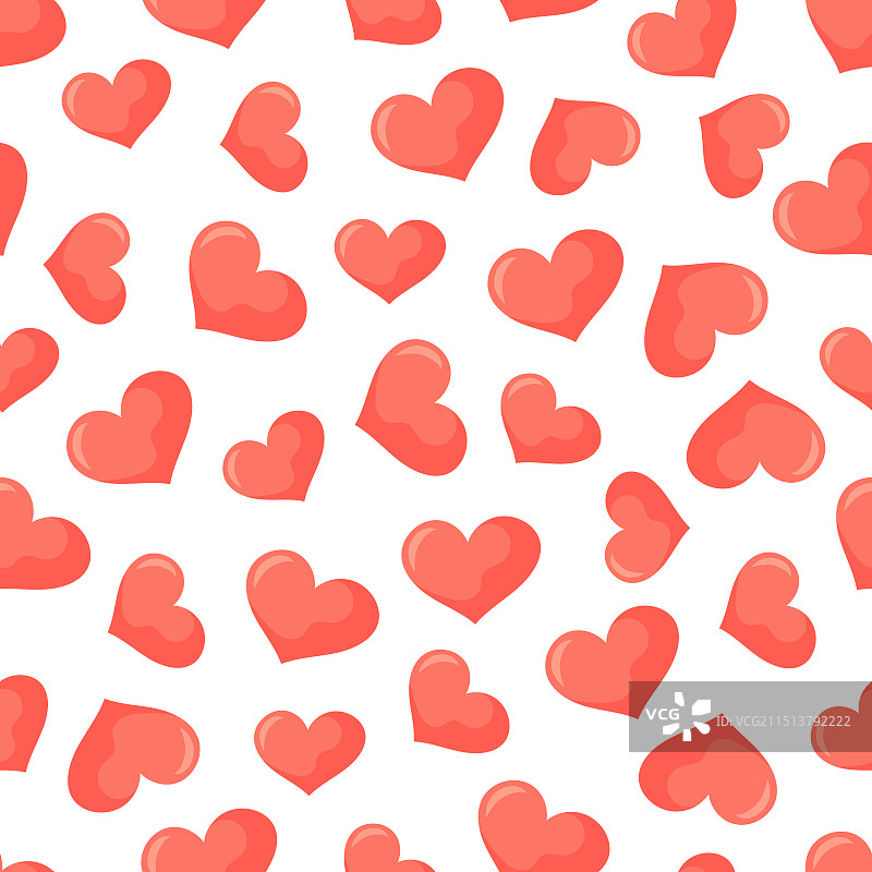 随机情人节无缝图案图片素材