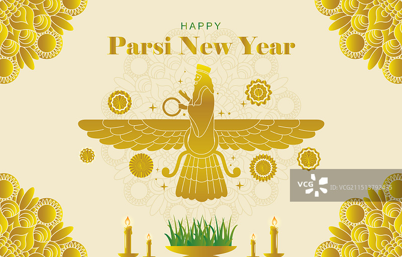 帕西新年快乐背景图片素材