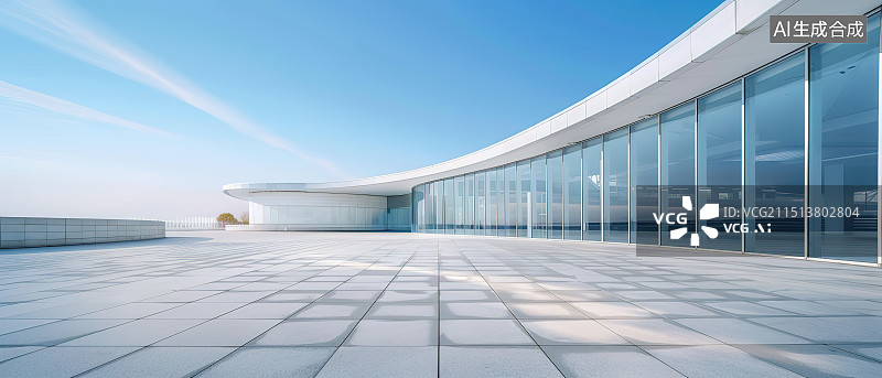 【AI数字艺术】建筑空间图片素材
