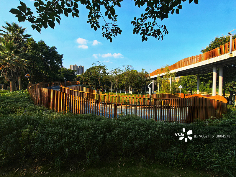 毗河绿道图片素材