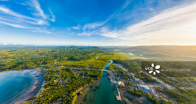 宿务省Cebu，保和岛Bohol ，洛艾Bayan ng Loay，洛博克河Loboc River图片素材