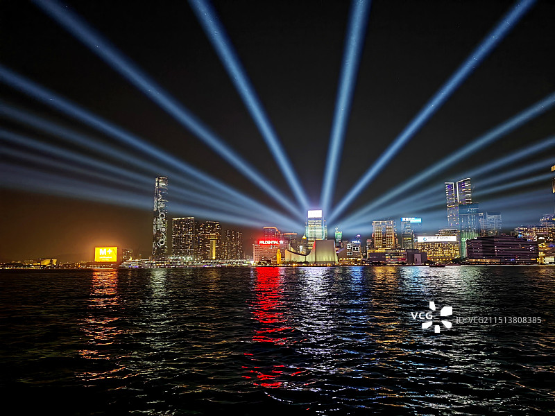 点亮港湾图片素材