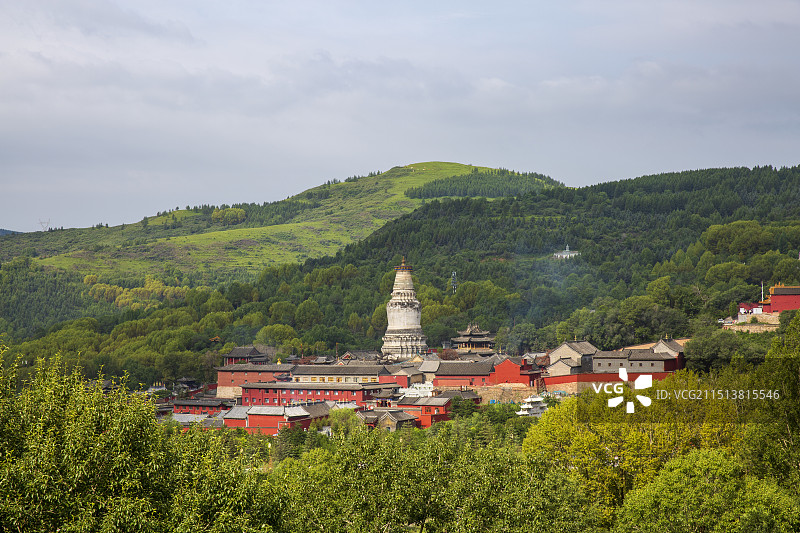 五台山风景名胜区风光图片素材