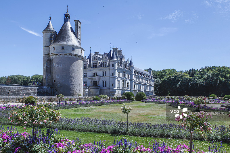 舍农索城堡图片素材