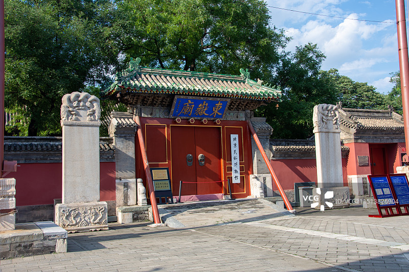 北京市朝阳区东岳庙（北京民俗博物馆）图片素材
