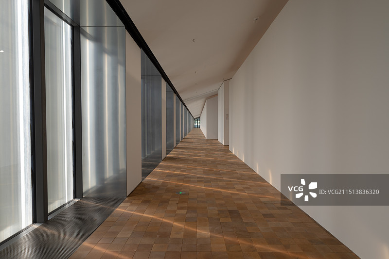 青岛西海岸美术馆走廊图片素材