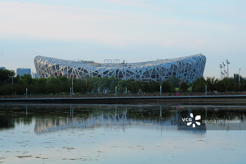 北京国家体育场鸟巢图片素材