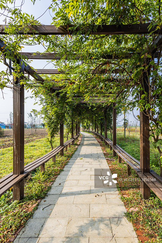 驻马店汝南县马乡梁祝故里景观图片素材