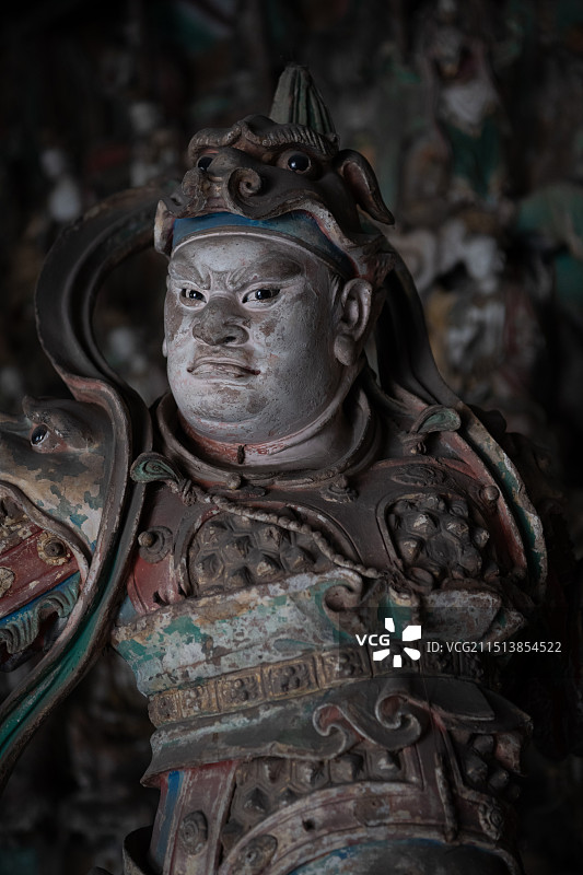 双林寺韦陀图片素材