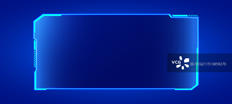 矢量科技边框图片素材