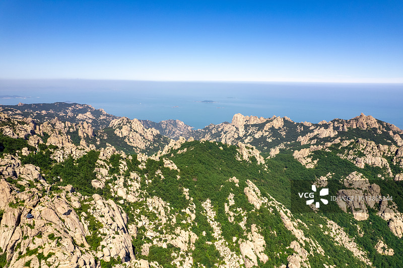 山东青岛崂山风景区图片素材