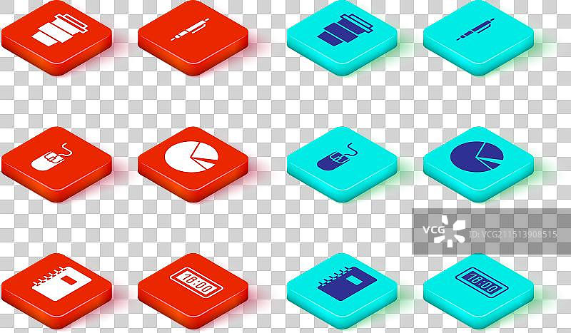 螺旋笔记本、数字闹钟和电脑图片素材