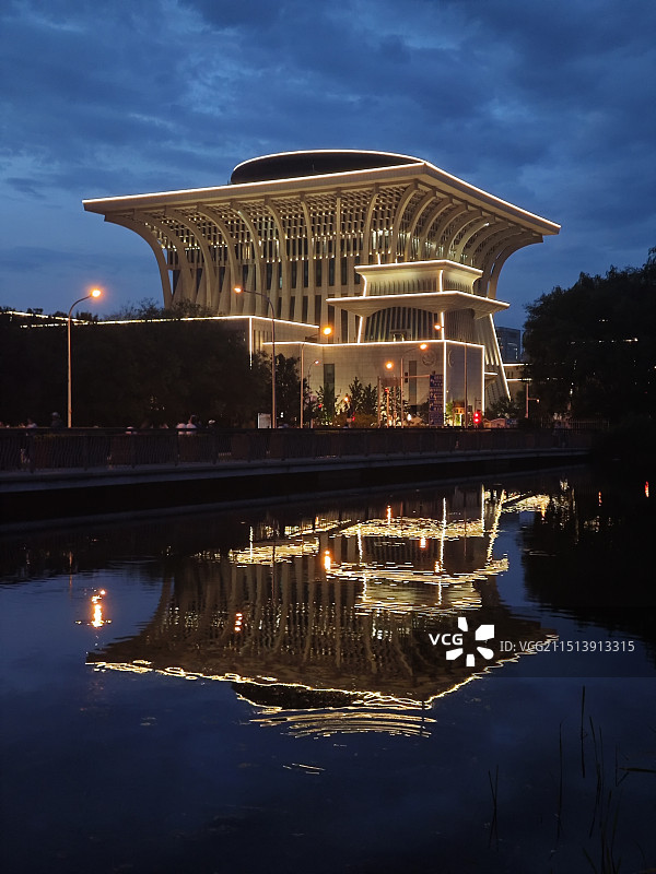 北京奥林匹克水上公园图片素材