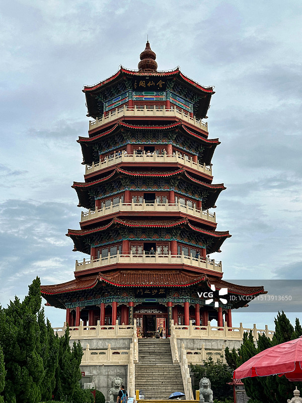 八仙过海会仙阁图片素材