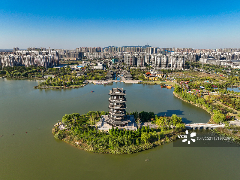 乾隆湖+安徽省淮北市濉溪县乾隆湖旅游风景区图片素材