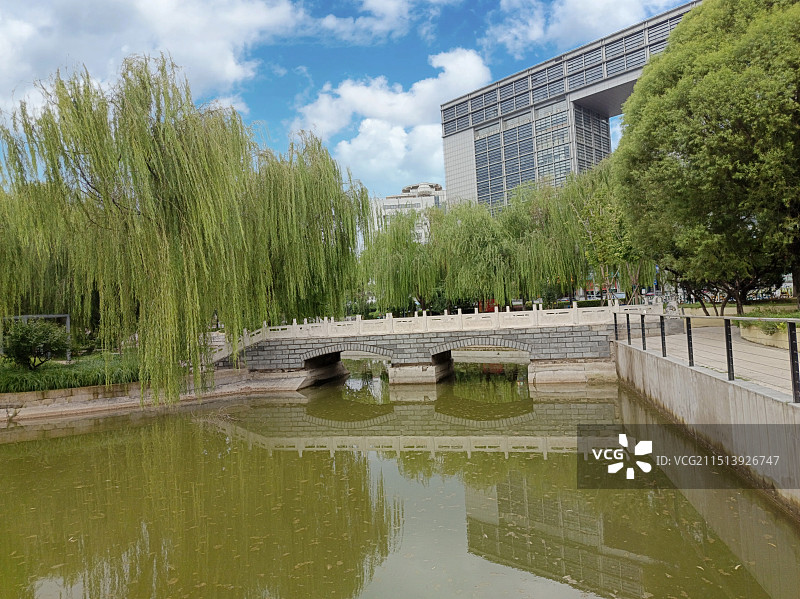 北京上地公园图片素材