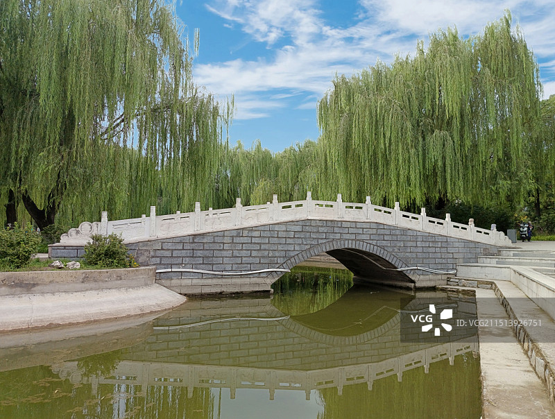 北京上地公园图片素材