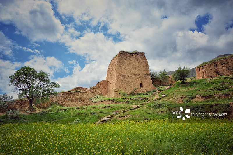 山西李二口长城， 24.08.10日摄于山西长城一号旅游公路沿途。图片素材