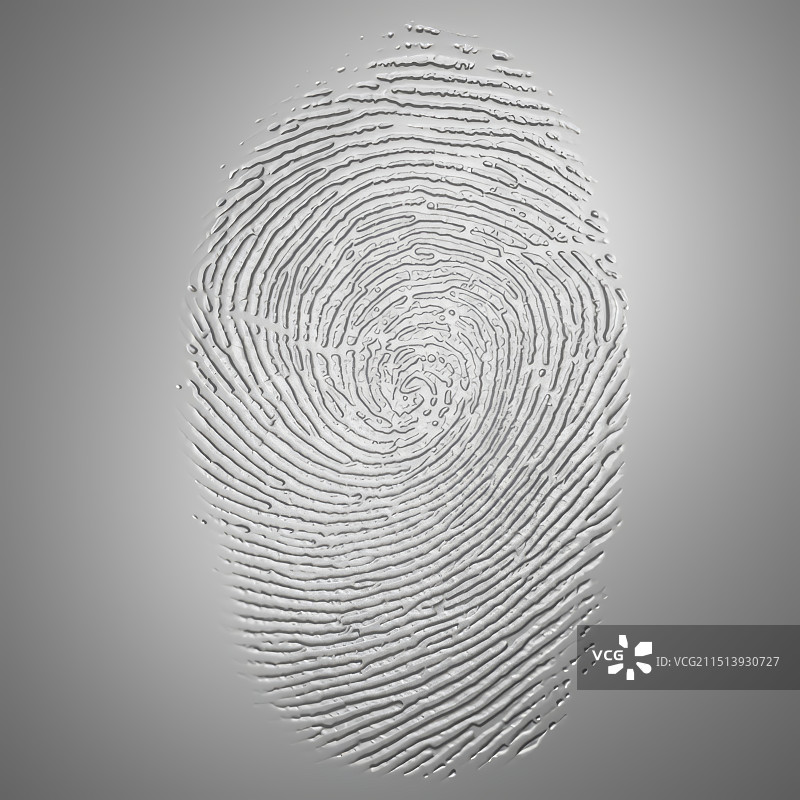 指纹印记纹路在渐变背景图片素材