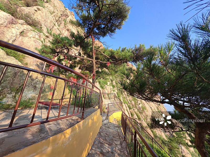 2024.08.17，莒县屋楼崮屋楼圣境天然大佛图片素材