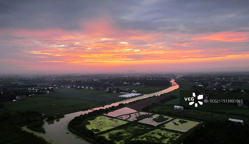 上海金山 田园风光图片素材